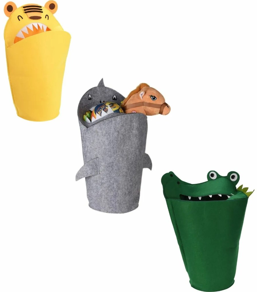Hatu Kids sac de depozitare Tiger, 40 x 65 x 30 cm