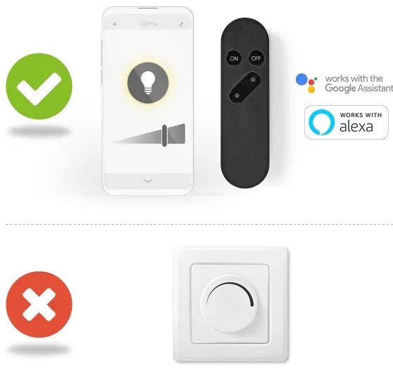 Nedis WIFILRC20E27 - Set 2x LED RGBW E27/9W Wi-Fi stmívatelná žárovka 2700-6500K