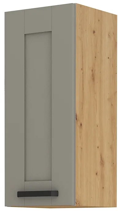 Dulap superior de bucătărie Lucid 30 G 72 1F (Stejar artisan + claygrey). 1045498