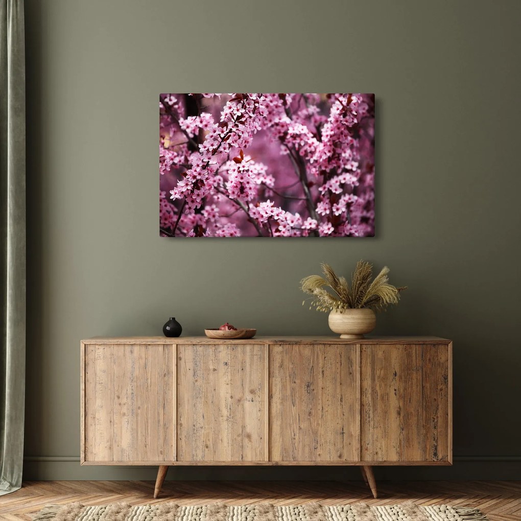 Tablou - Sakura roz (90x60 cm)