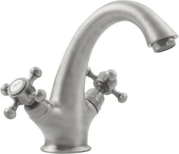 Baterie argintiu-mat pentru chiuvetă înaltă Antea – Sapho