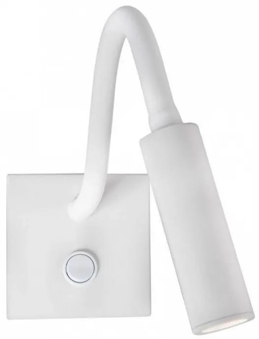 Aplica LED cu spot directionabil design minimalist Madison alba NVL-8128202