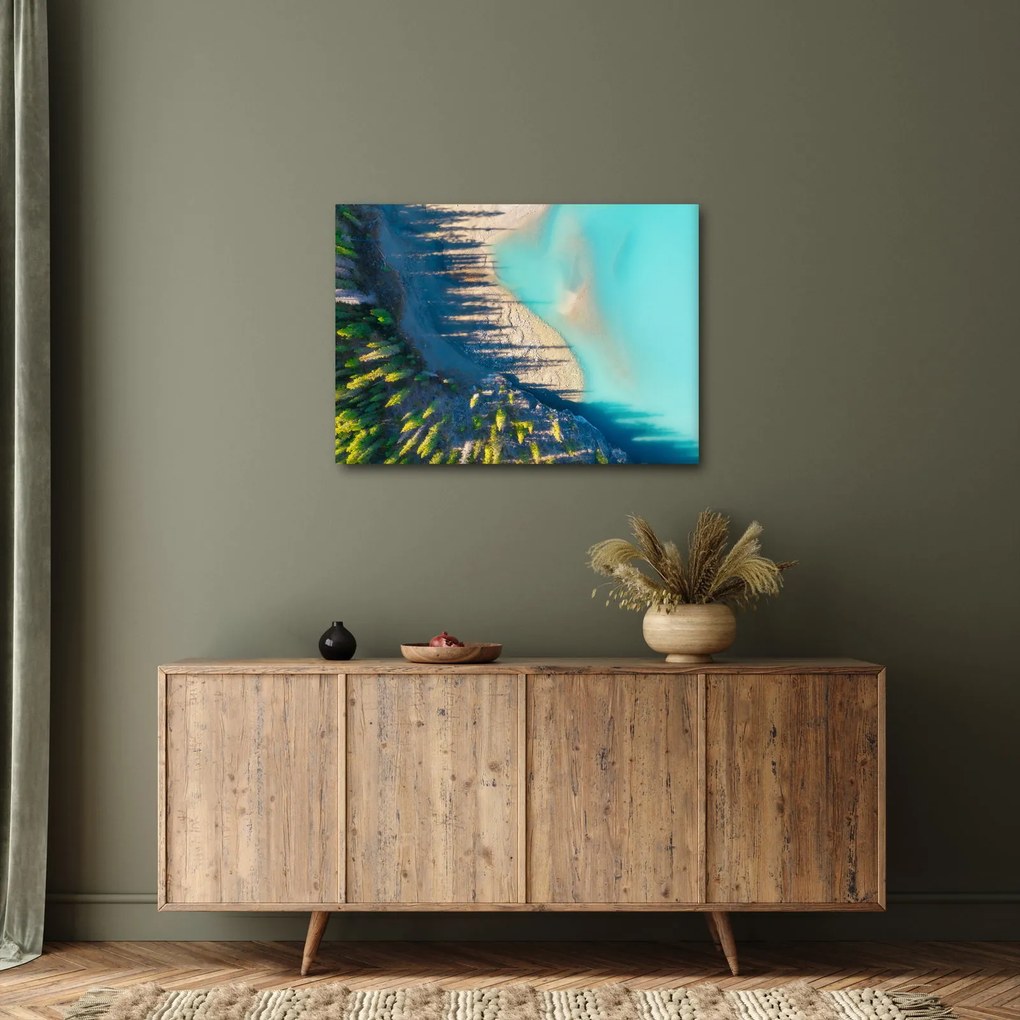 Tablou - Vedere la lac (70x50 cm)
