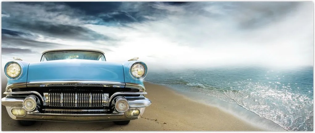 Tablou - Cabriolet de epocă (120x50 cm)