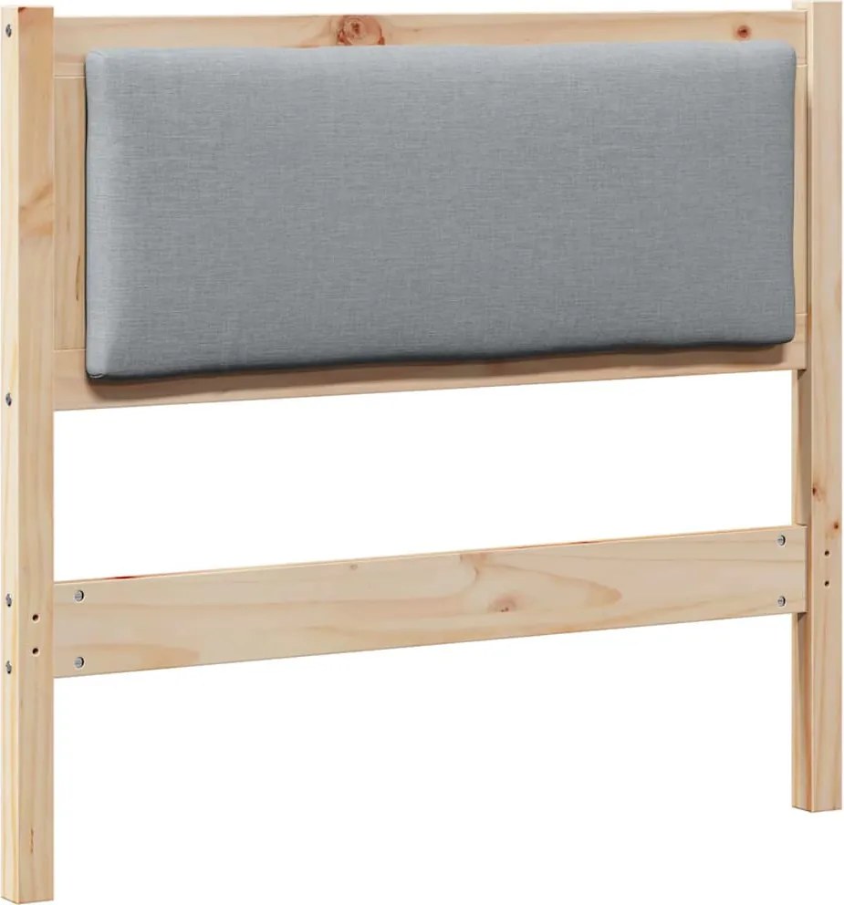 vidaXL Tăblie cap Altele Maro 100 cm Lemn masiv de pin