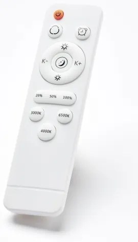 Plafonieră LED dimabilă Brilliant BAARLO LED/36W/230V d. 50 cm negru + telecomandă