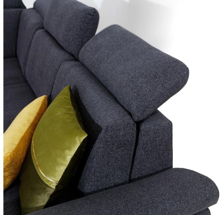 Supermobel Colțar extensibil LORETO, 260x102x210, sawana 05/soft 17, colţ stânga
