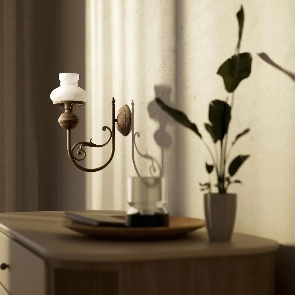 Aplica de perete din alama stil nautic clasic Mississippi