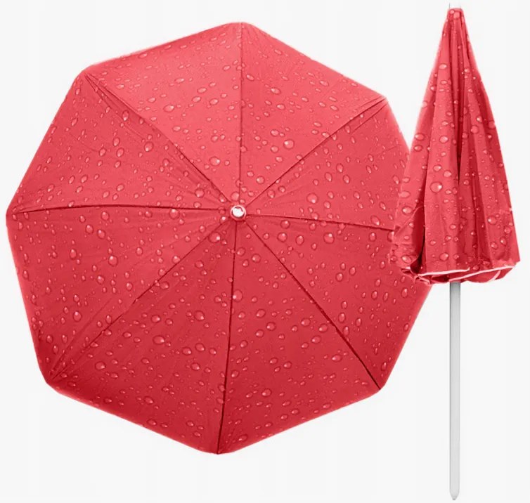 Umbrela de plaja ALVO 220 cm - mai multe culori Culoare: Albastru
