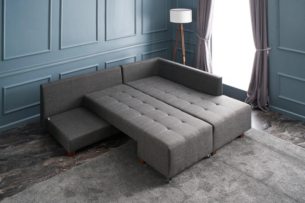 Coltar Extensibil Petra Dreapta, 282 x 85 x 206 cm