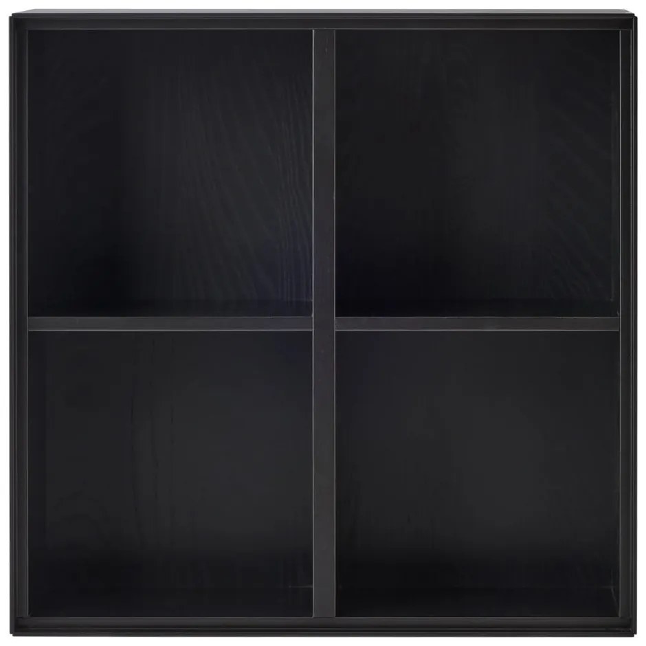 Bibliotecă de perete neagră 68x68 cm Edge by Hammel – Hammel Furniture