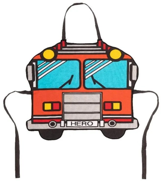 Șorț de bucătărie pentru copii din bumbac reciclat Hero - Tiseco Home Studio