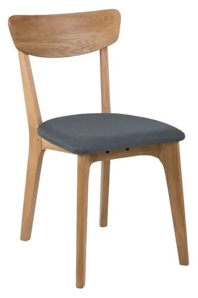 Scaune de dining gri/în culoare naturală 2 buc. tapițate Taxi – Actona