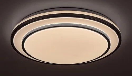 Plafoniera LED cu telecomanda Lupita argintiu, alb