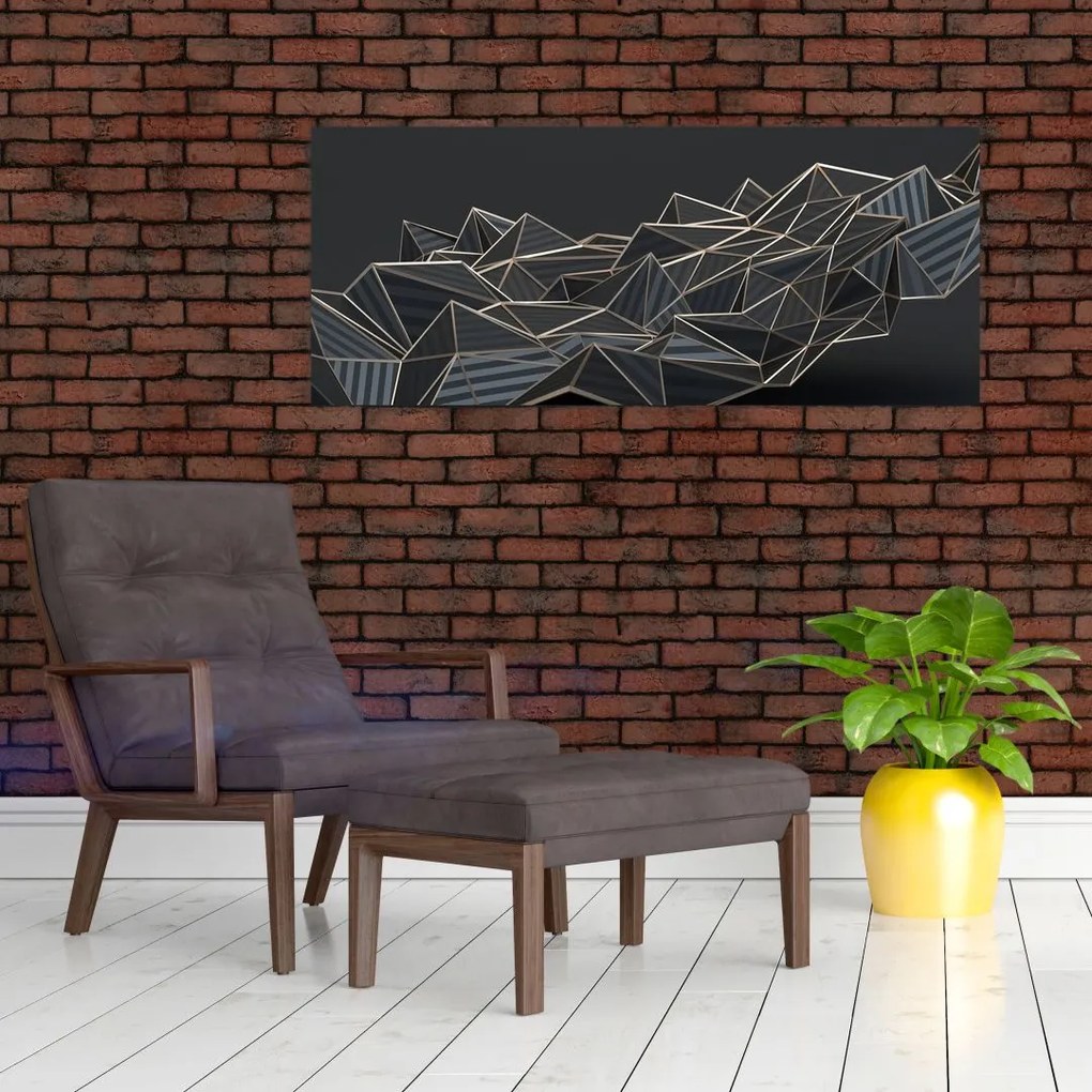 Tablou abstracției (120x50 cm)