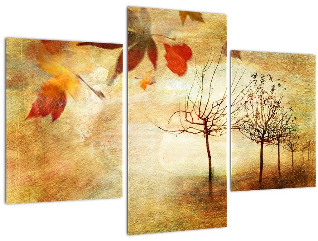 Tablou - Dispoziție de toamnă (90x60 cm)