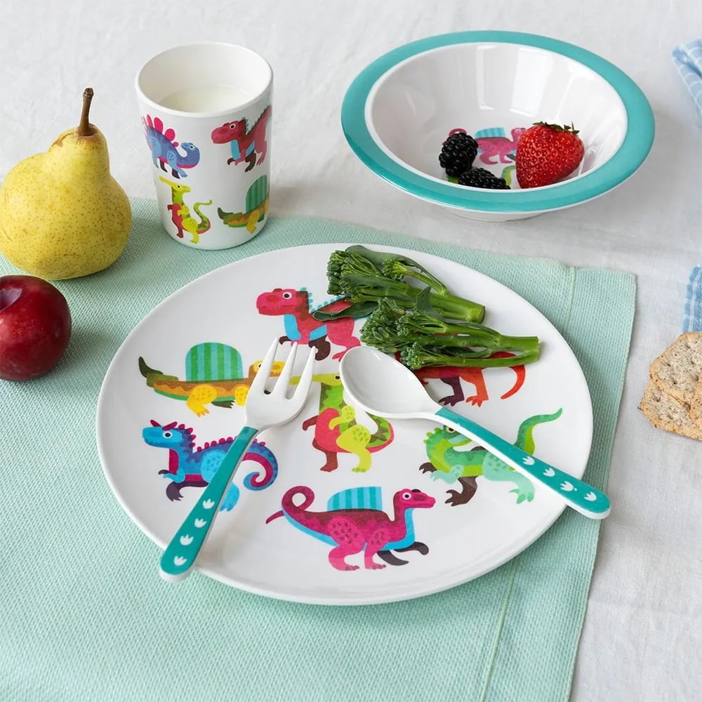Set de veselă pentru copii 5 buc. Baby Dinos – Rex London