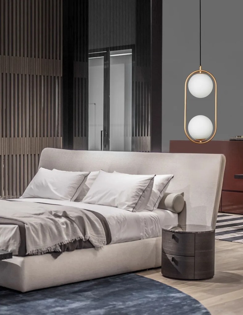 Lustra / Pendul design modern Obitar alama aurie NVL-9988169