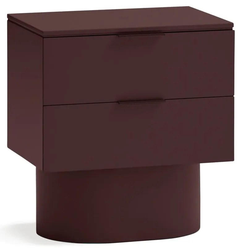 Noptieră burgundy Totem – Teulat
