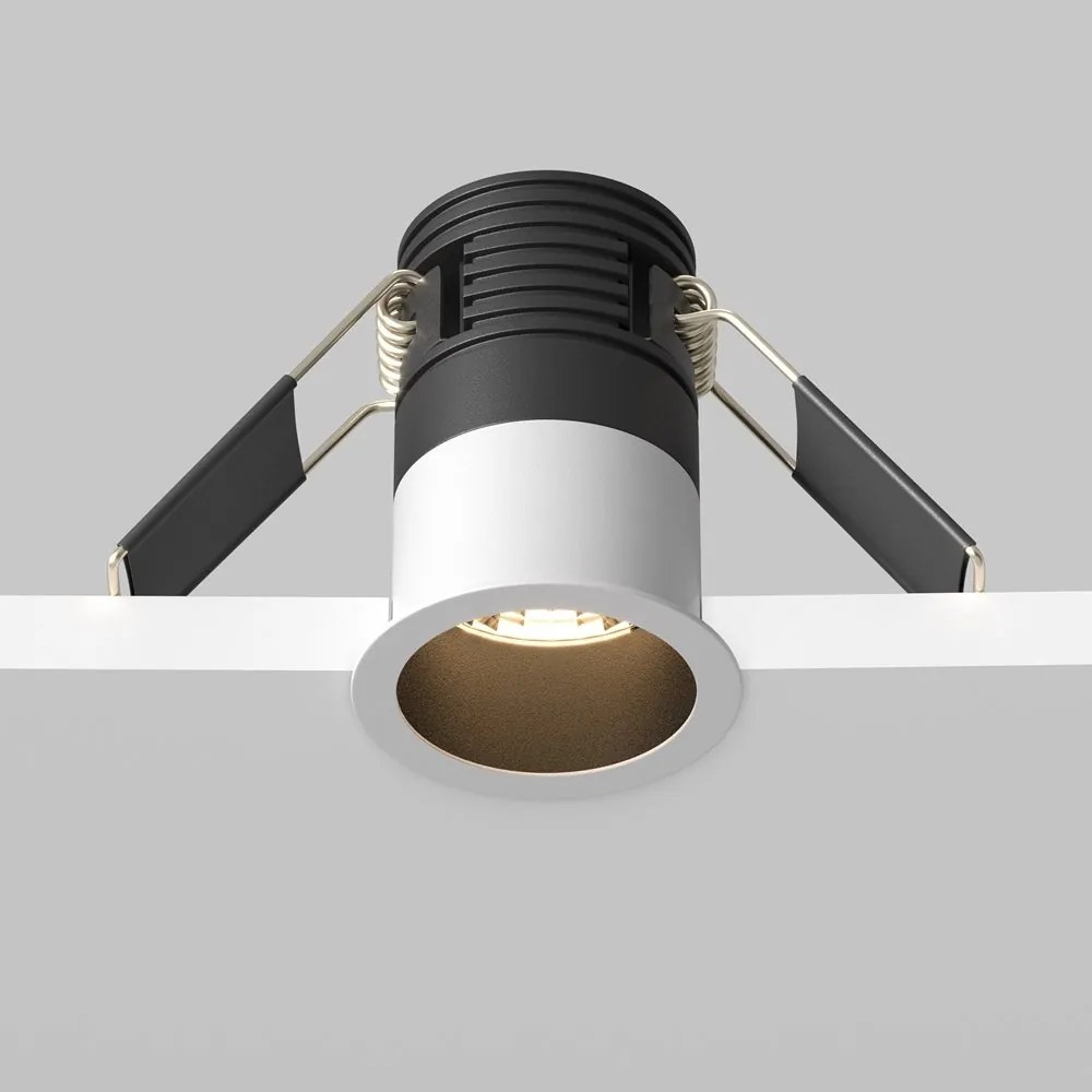 Mini Spot LED incastrabil design tehnic Minor D-4cm
