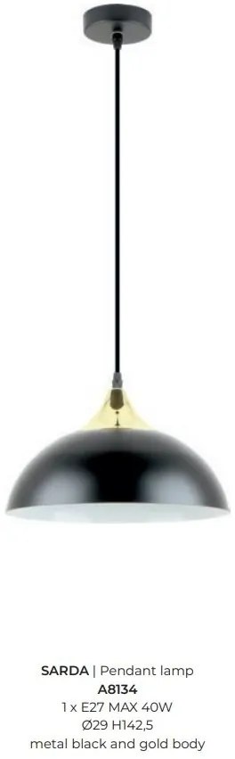 Lustra suspendata design modern SARDA 29cm