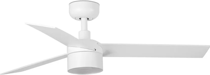 Lustra LED cu Ventilator tavan cu telecomanda RUDDER TEK 3 S alb/frasin 2700K
