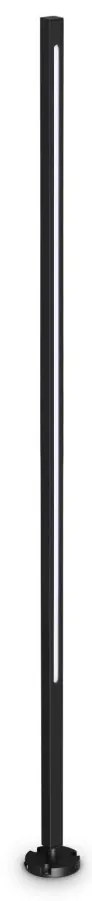 Stalp LED slim pentru iluminat exterior, IP65 Jedi pt h160 negru