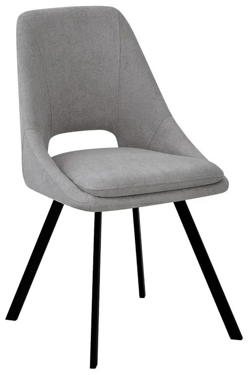 Scaun Bucatarie/Dining Nigmos Tapiterie Boucle Gri