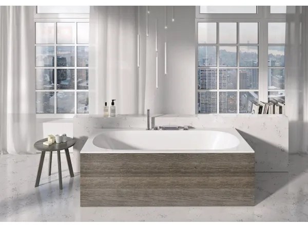 Ravak C921300000 - Cadă CITY SLIM 180x80 cm acrilică/albă