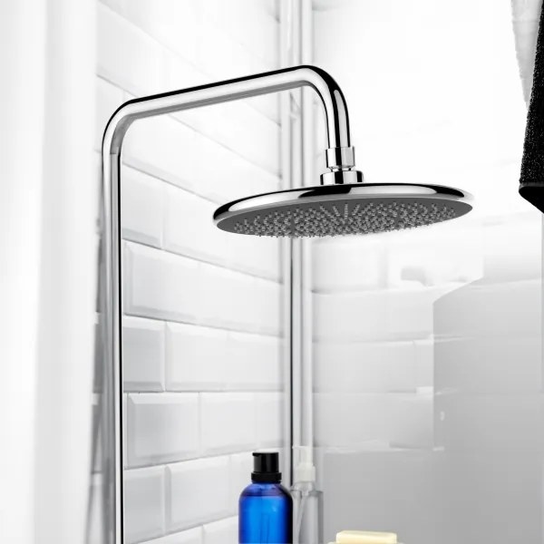 WENKO 23998100 - Cap de duș WATERSAVING SYSTEM 22,5 x 22,5 cm crom lucios