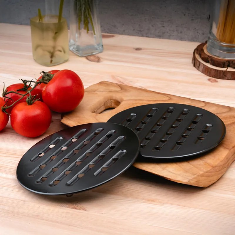 Set oale cu capac Oliver Voltz OV51210R20B, 20 piese, Fund multistrat, Inductie, Otel inoxidabil, Ustensile, Argintiu