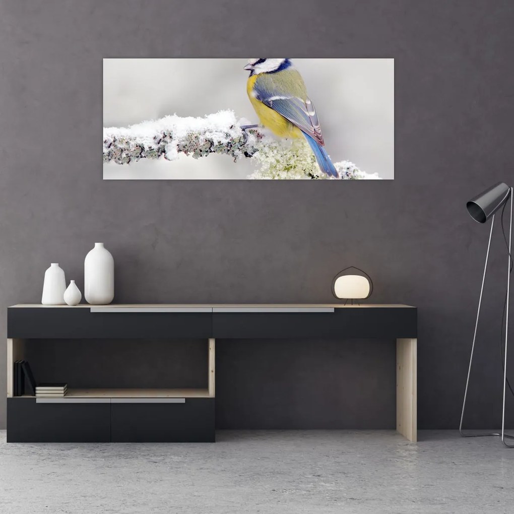 Tablou - Pițigoi (120x50 cm)