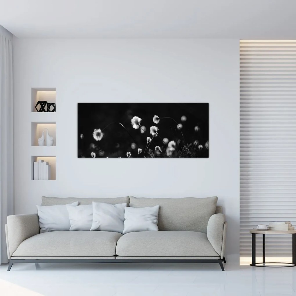 Tablou - Pajiște cu iarbă de cozonac N⁰1 (120x50 cm)