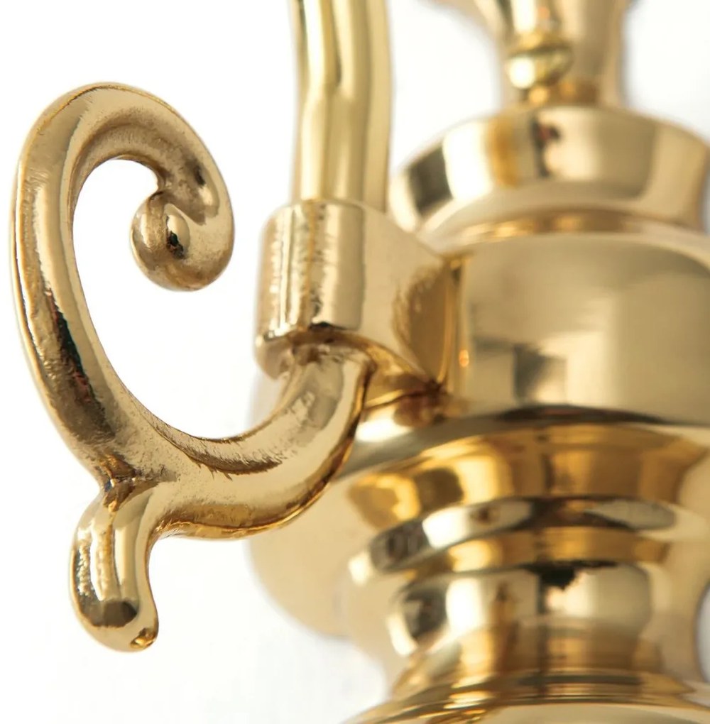 Aplica de perete design clasic FLAMISCH, alama lucioasa