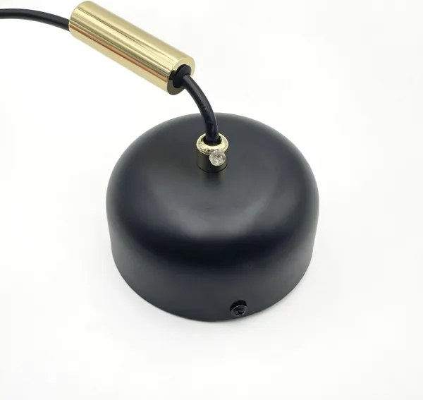 Lustră LED suspendată pe cablu BONNIE LED/10W/230V 3000K, neagră