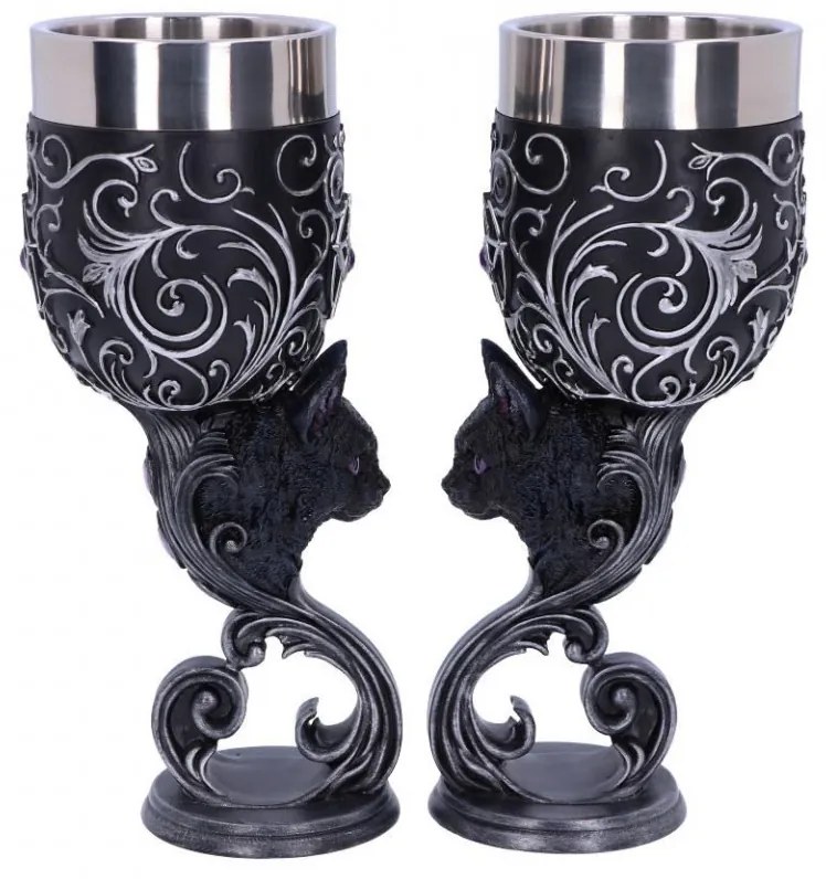 Set pocale pisici Familiars Love 19cm