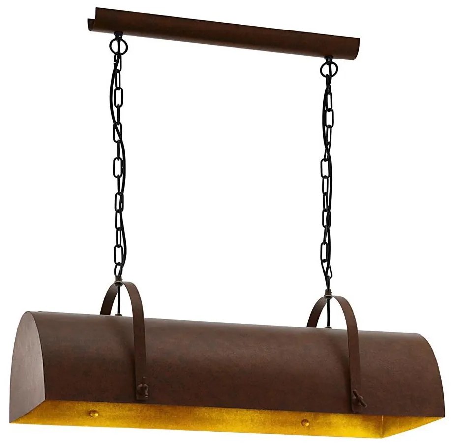 Eglo 49702 - Lustră DEERHURST cu lanț 3xE27/60W/230V