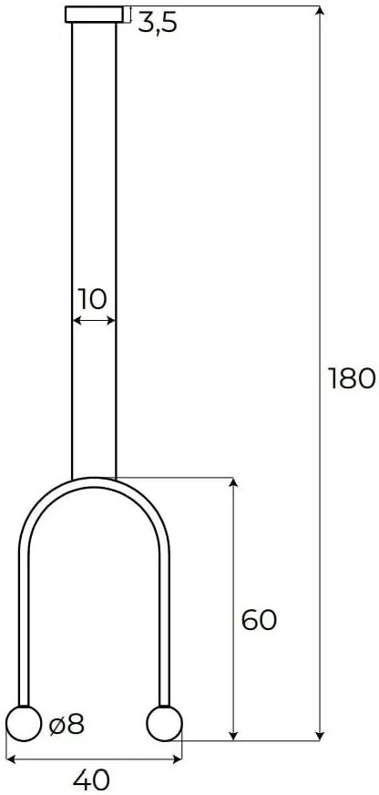 Lustra LED design minimalist ENIGMA, negru