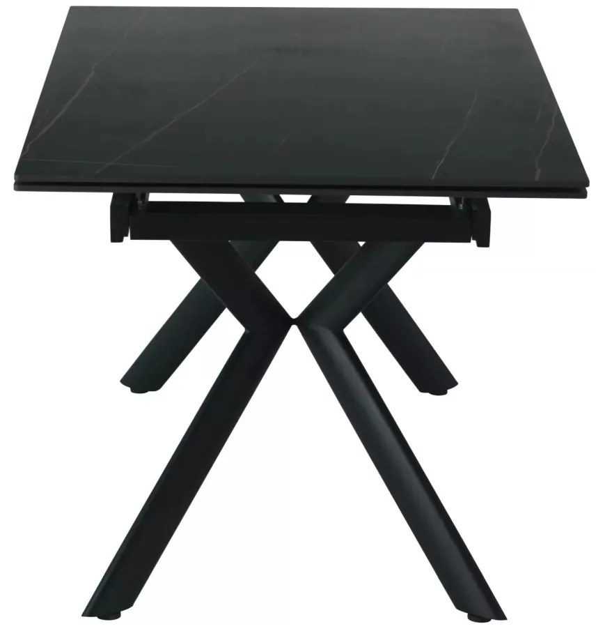 Masa extensibila Norton neagra L160-240xl90 cm