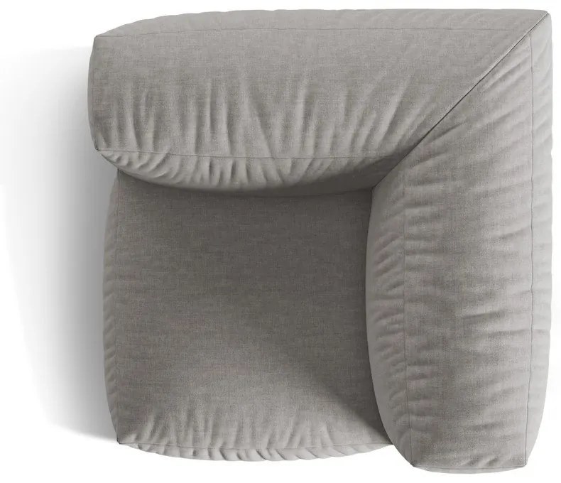 Modul pentru canapea modulară gri deschis (cu colț variabil) Martina – Micadoni Home