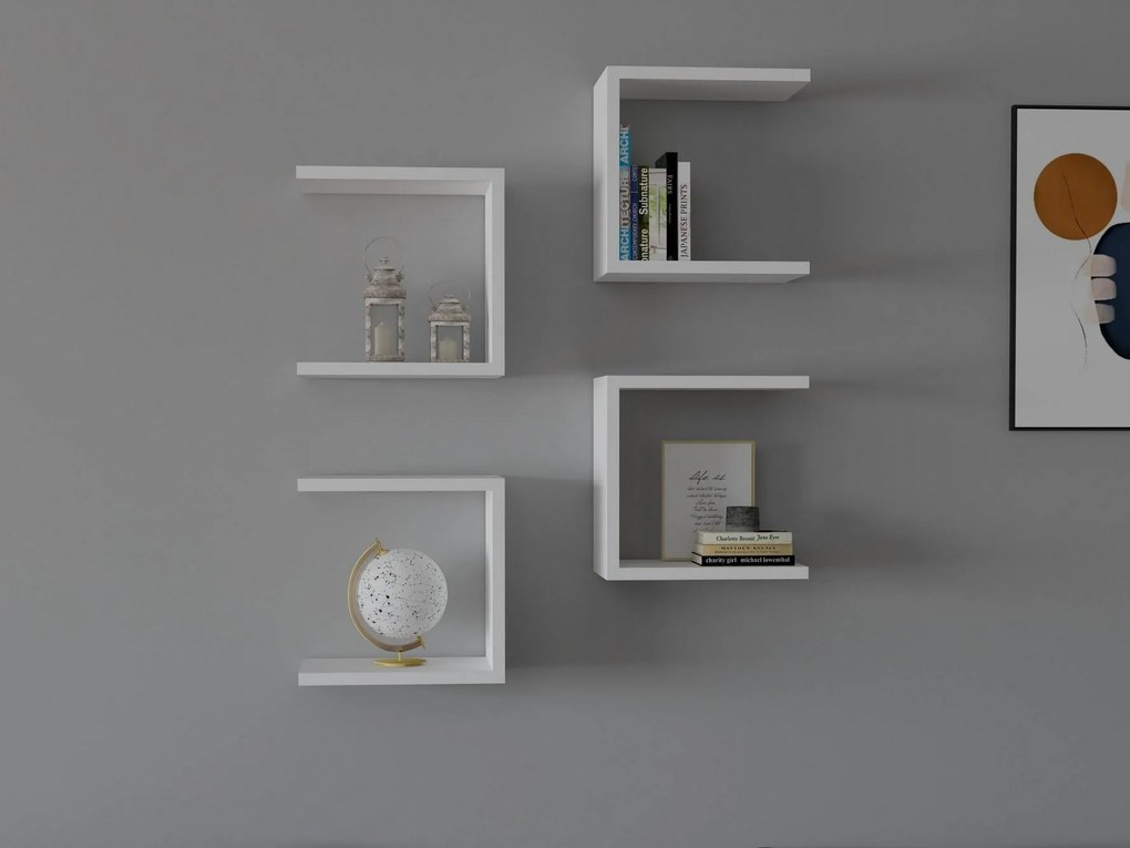 Set 4buc. rafturi Donete (alb) . 1095820