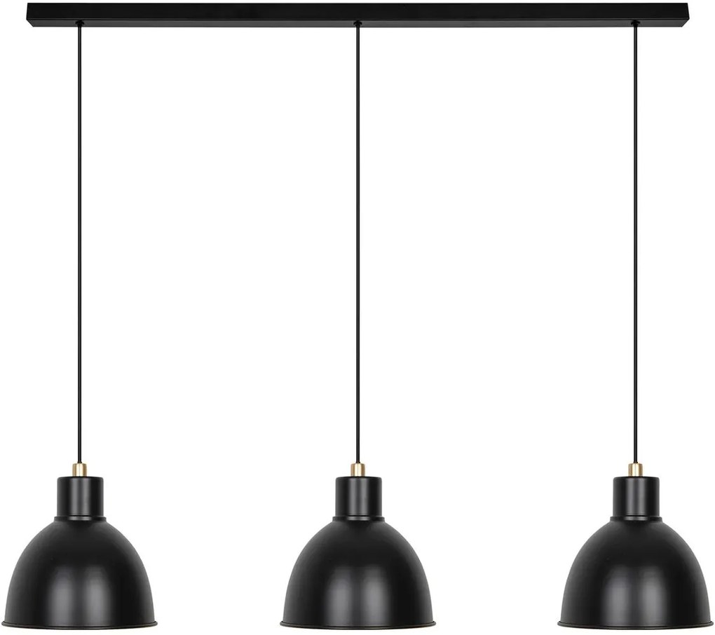 Nordlux Pop lampă suspendată 3x40 W alb-negru 2213633003