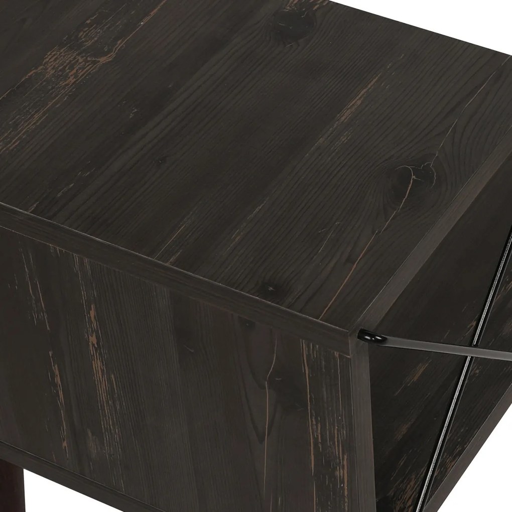 Măsuță de noptieră Cross Dark Brown