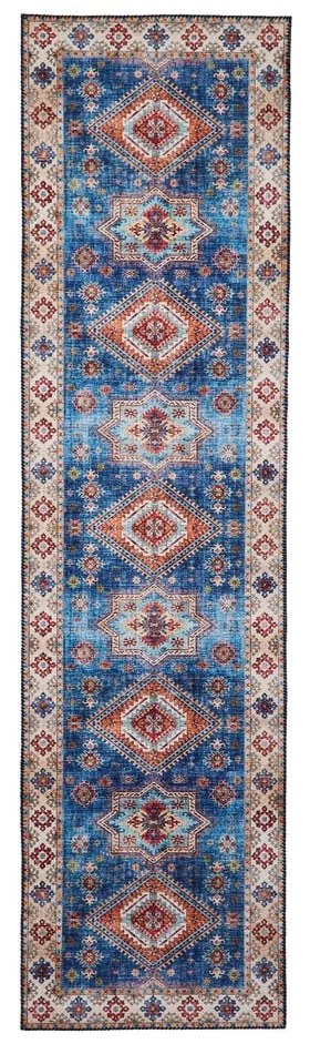 Covor albastru 225x60 cm Topaz - Think Rugs