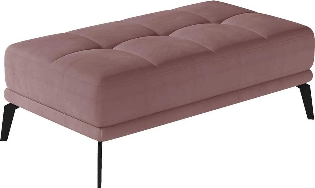 Taburet lemn masiv Savino Roz, 140 × 75 × 45 cm