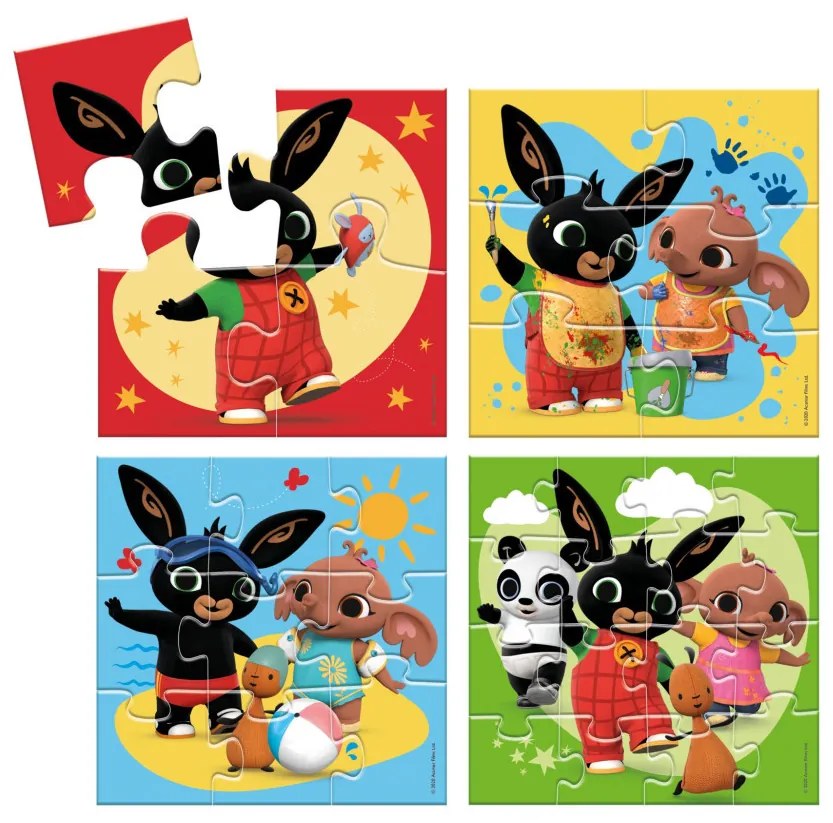 Bing Fun Puzzle 4 în 1