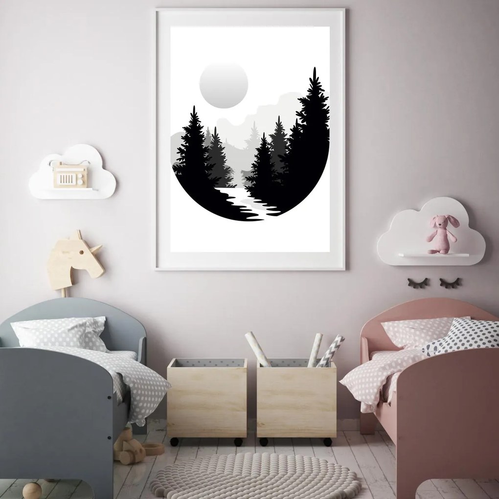 Poster - Pădure (A4)