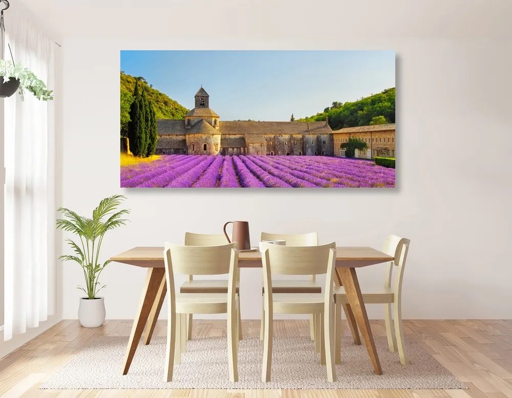 Tablou Provence cu câmpuri de lavandă