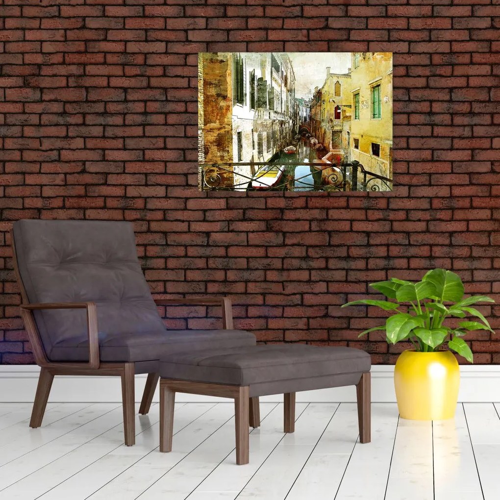 Tablou - Strada din Veneția (70x50 cm)
