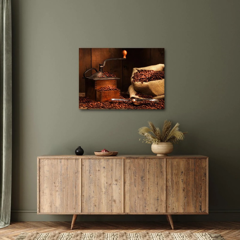 Tablou cu cafea (70x50 cm)